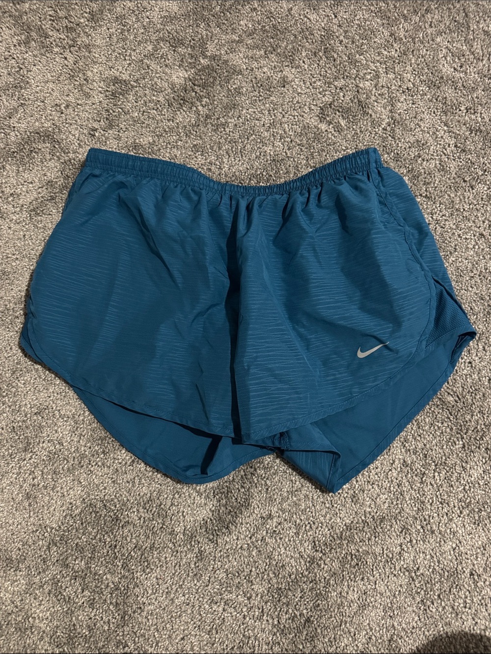 Nike Teal Blue Women's Running Shorts